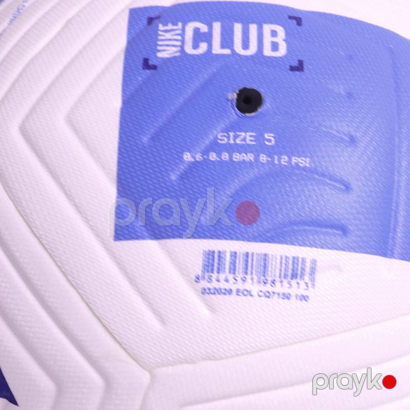 Professional Nike Club Futbol Topu Sürüşməyən Yumuşaq tekisturalı 5 Nömrəli Lazer Tikişli Orjinal Futbol Topu — İdman, hobi, istirahət, Bakı (5)