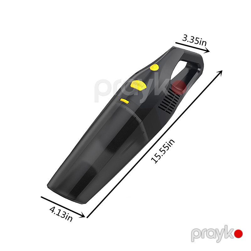 Carsun Avtomobil Üçün Yüksək Keyfiyyətli Tozsoran 6000Pa Güclü Yuyula Bilən Filtrli Universal Əl Tozsoranı 120W — Tozsoran, Bakı (7)