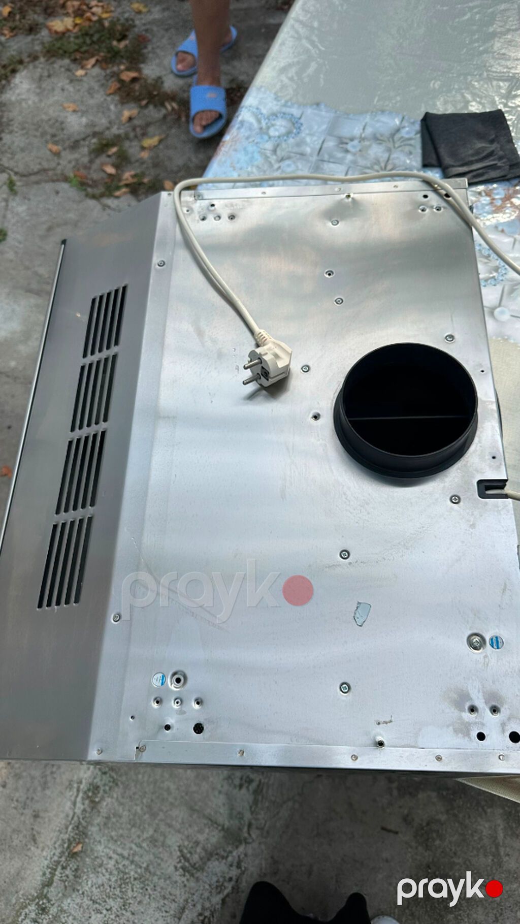 Aspirator Bosch, rəng - Boz, İşlənmiş — Mətbəx cixartma qapıları və aksesuarları, Xaçmaz (3)