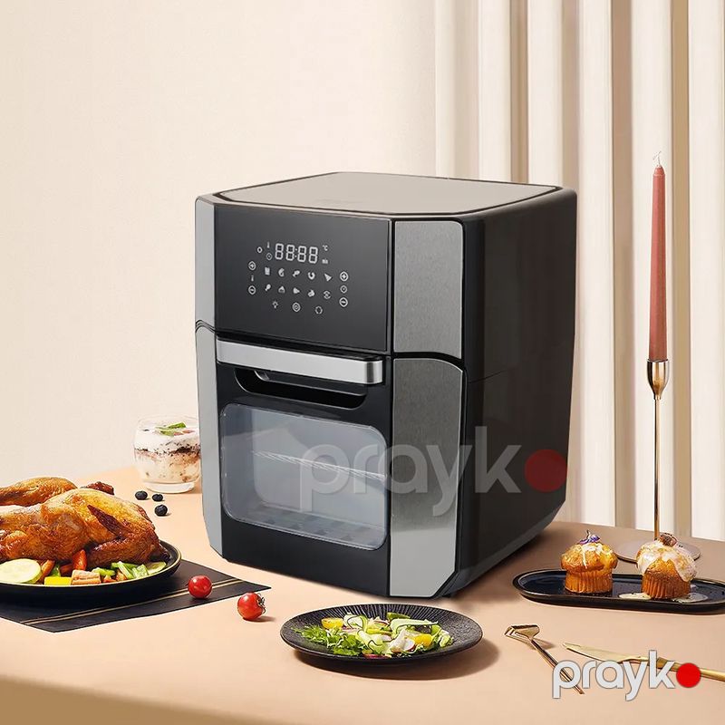 Star Elektrikli Hava Fritöz Soba Yağsız Fritöz 12L Hava Fritözləri ST-9686 — Digər mətbəx texnikası, Bakı (2)