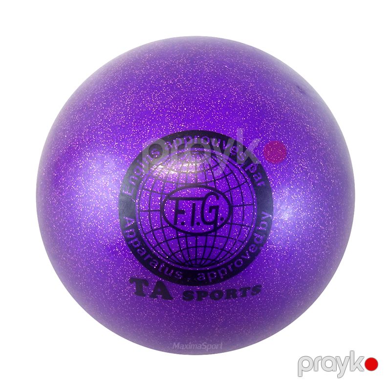 Bədii Gimnastika Topu PVC Rəngli Parıltılı Gimnastika Topu Zərli Gimnastika Topu — Fitness və yoqa, Bakı (5)