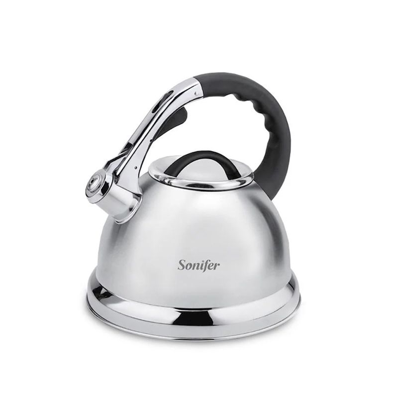 Sonifer SF-2512 Qaz Elektrik və İnduksiya Sobası Üçün Fısıltılı Çaydan 4.5L Yüksək Tutumlu Paslanmayan Polad Çaydan — Çaynikler və qəhvə qabları, Bakı (6)