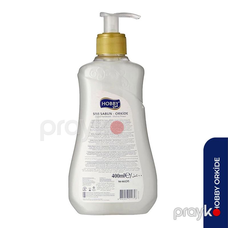 Orxideya Çiçəyi Ətri ilə Hobby Maye Əl Yuma Sabunu 400 ml Hobby Sıvı Sabun 400 ml Hobby Pearl Touch — Gözəllik və səhiyyə, Bakı (5)