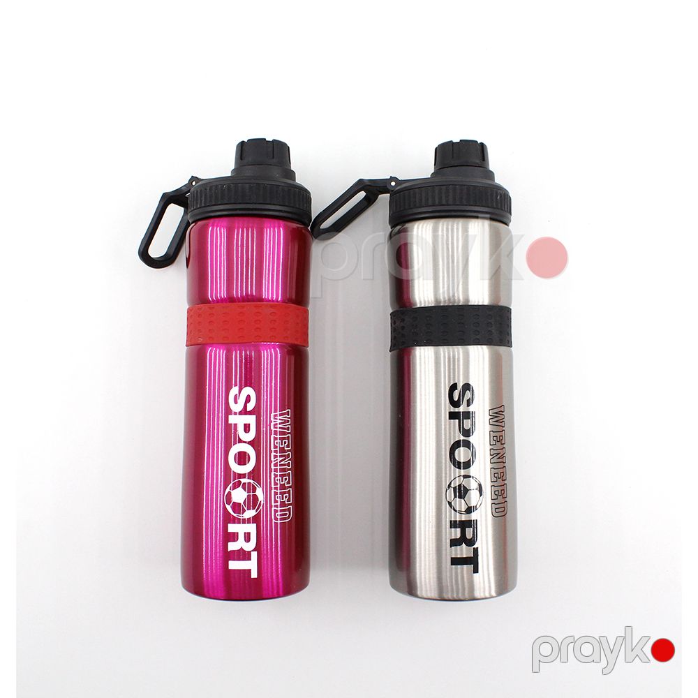 Sport Portativ Paslanmayan Polad Su Şüşəsi 500 ml — İdman, hobi, istirahət, Bakı (4)