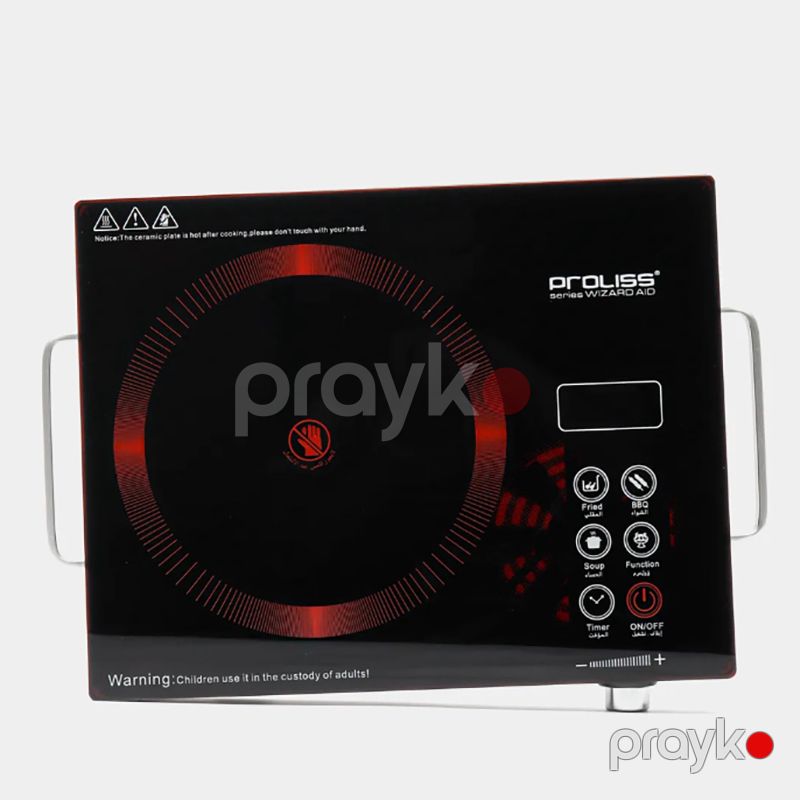 Prolıss PRO-2517 Elektrikli Soba İnfraqırmızı Şüa Qızdırıcı 2200W — Plitələr, Bakı (5)