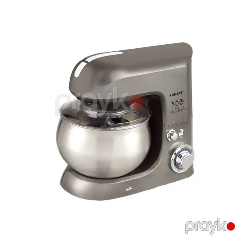 1500W Yüksək Gücə Malik Sokany Çoxfunksiyalı Xəmir Qarışdıran Yumurta Çırpıcı Mikser 6,5L Tutumlu — Blenderlər, xırdalayanlar və mikserlər, Bakı (4)