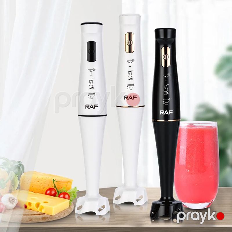 Yüksək Keyfiyyətli RAF Elektrikli Əl Blenderi 800W Buz Qırma Özəlliyi 600ml Plastik Qablı Peşəkar Mini Əl Blenderi 220V — Blenderlər, xırdalayanlar və mikserlər, Bakı (4)