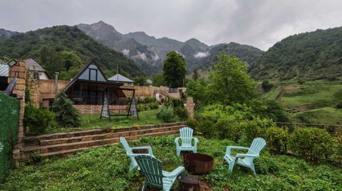 İcarəyə verilir 4 otaqlı həyət evi/bağ evi 120 m² — Qəbələ