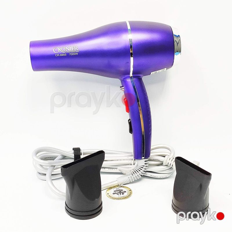 Cronıer CR-6655 Saç Qurutma Feni Elektrikli Hava Feni Saç Şəkilləndirici Fen 7000W — Fən, Bakı (6)