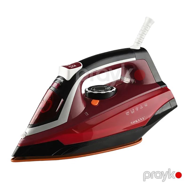 Sokany SK-YD-2118 Elektrikli Buxarlı Ütü Keramika Altlıqlı Buxarlı Ütü 2200W — Ev texnikası, Bakı (3)