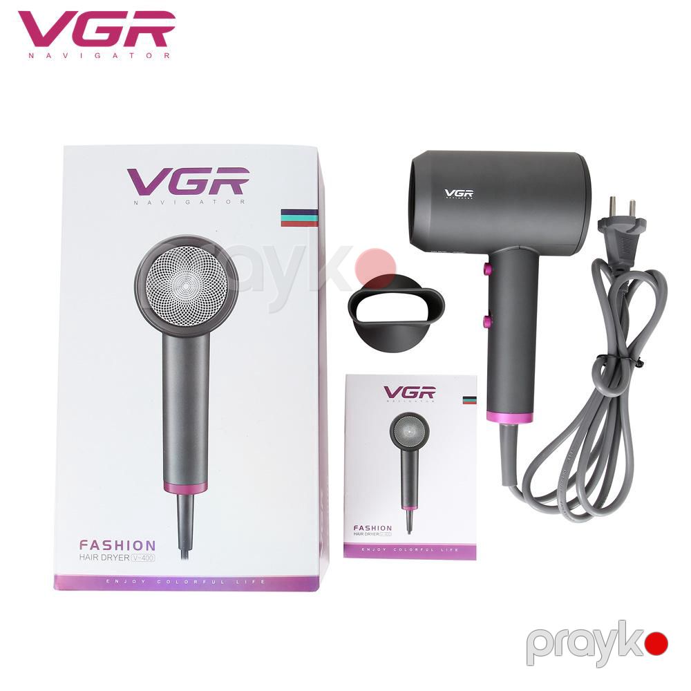 VGR V-400 Saç Qurutma Feni Çəkic Dizaynlı Yüksək Güclü Fen 2000Vt — Fən, Bakı (6)