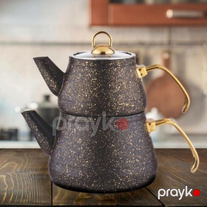 Çaydan Çaynik Dəsti Qranit Çaydan Çaynik Dəsti Tutumu 2.5 L — Çaynikler və qəhvə qabları, Bakı (2)