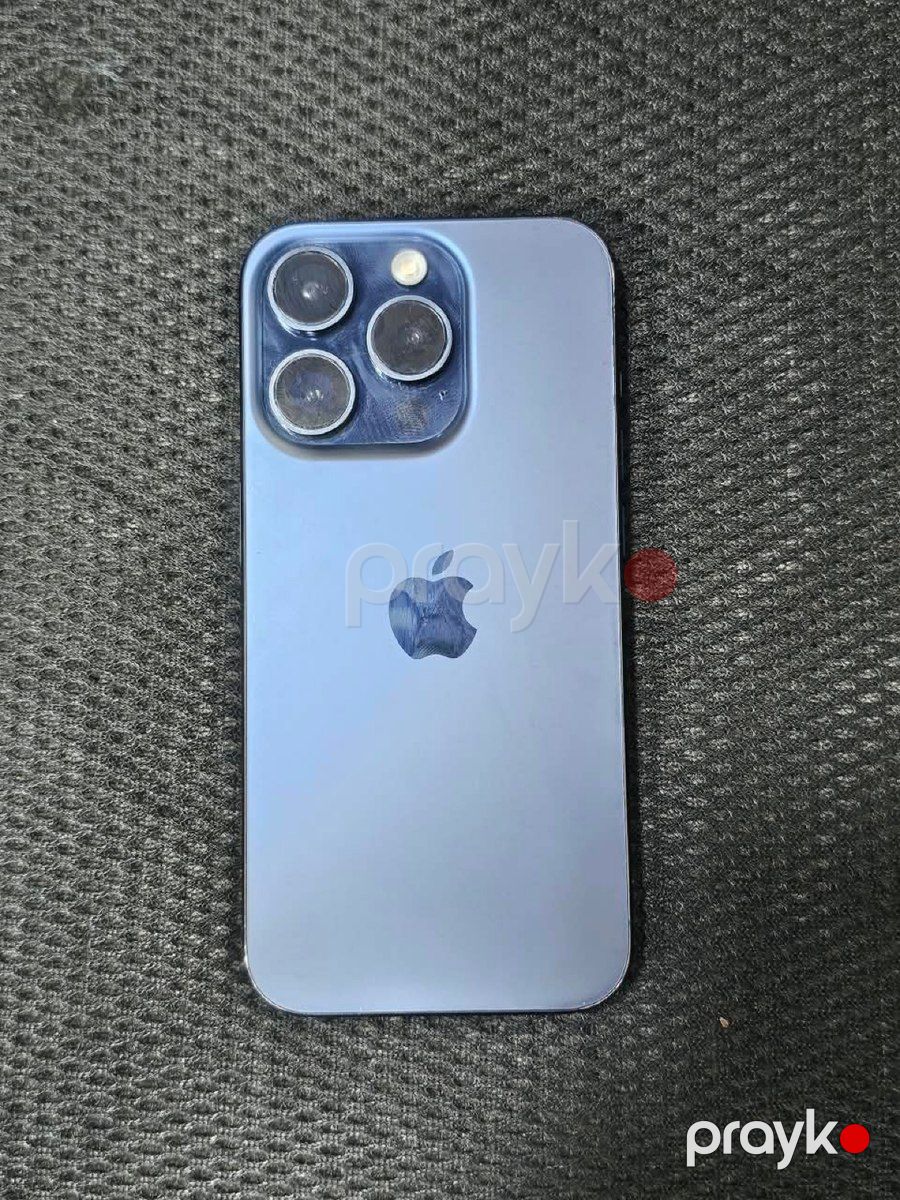 Apple iPhone 15 Pro Blue Titanium 256GB/8GB — Smartfonlar, Bakı (5)