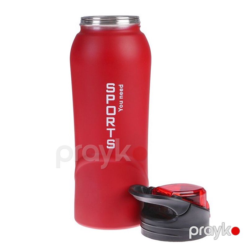 Sport Su Şüşəsi 800ml İdman zalı, idman, ofis və məktəb üçün Su Qabı — Termos və termoş, Bakı (3)