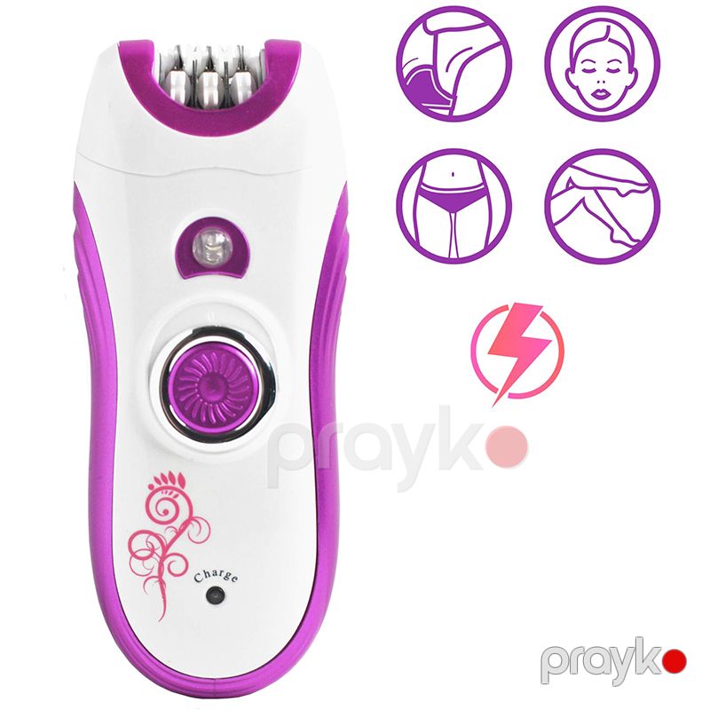 Epilator Rozia HB6003 2 Başlıqlı Elektrikli Bədən Epilyatoru — Usturalar, trimmerler və epilyatorlar, Bakı (6)
