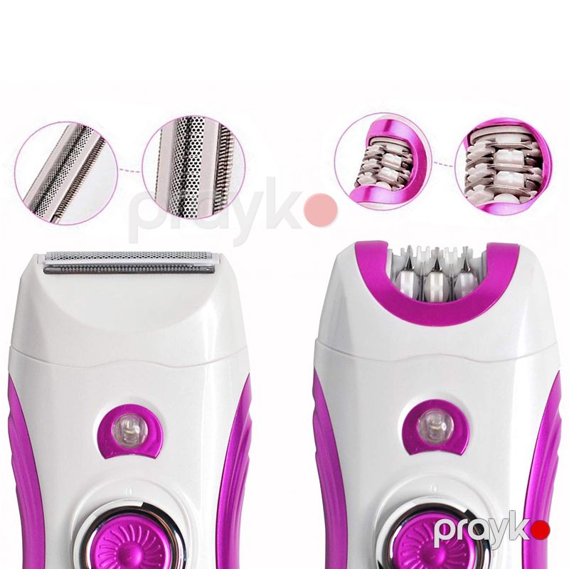 Epilator Rozia HB6003 2 Başlıqlı Elektrikli Bədən Epilyatoru — Usturalar, trimmerler və epilyatorlar, Bakı (2)