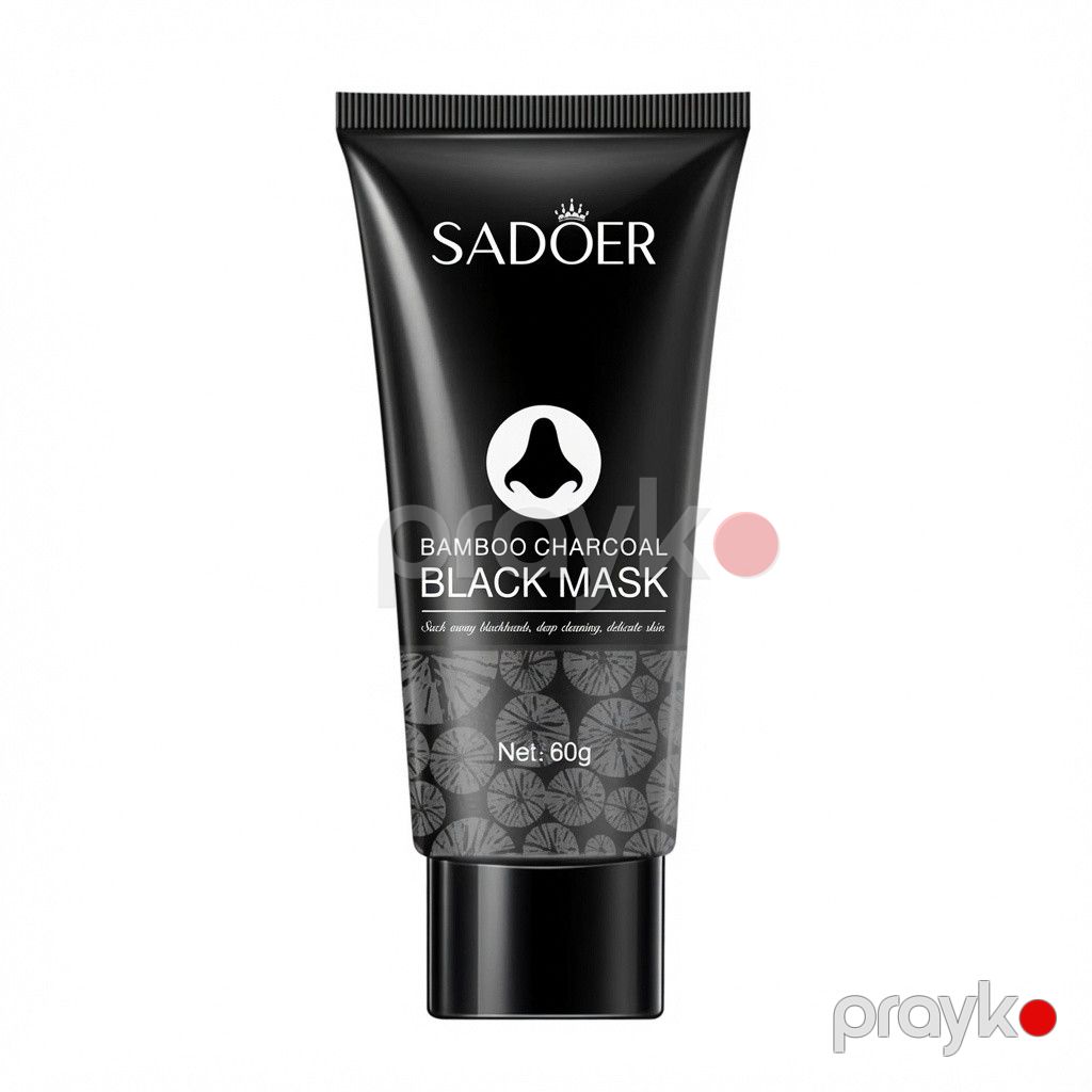 Qara nöqtələrə qarşı maska Sadoer Bamboo Charcoal, 60 q — Mallar, Bakı (2)
