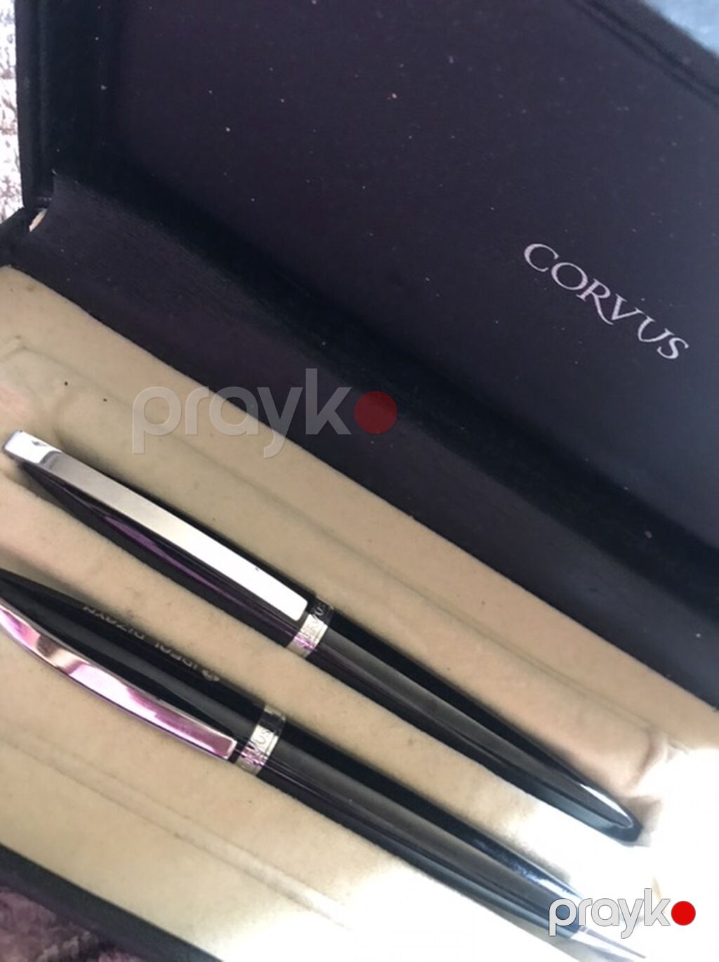 Corvus qələm dəsti - Brend: Corvus - Dəst: 2 ədəd yazı aləti – 1 ədəd — Ofis malları, Novxanı (2)