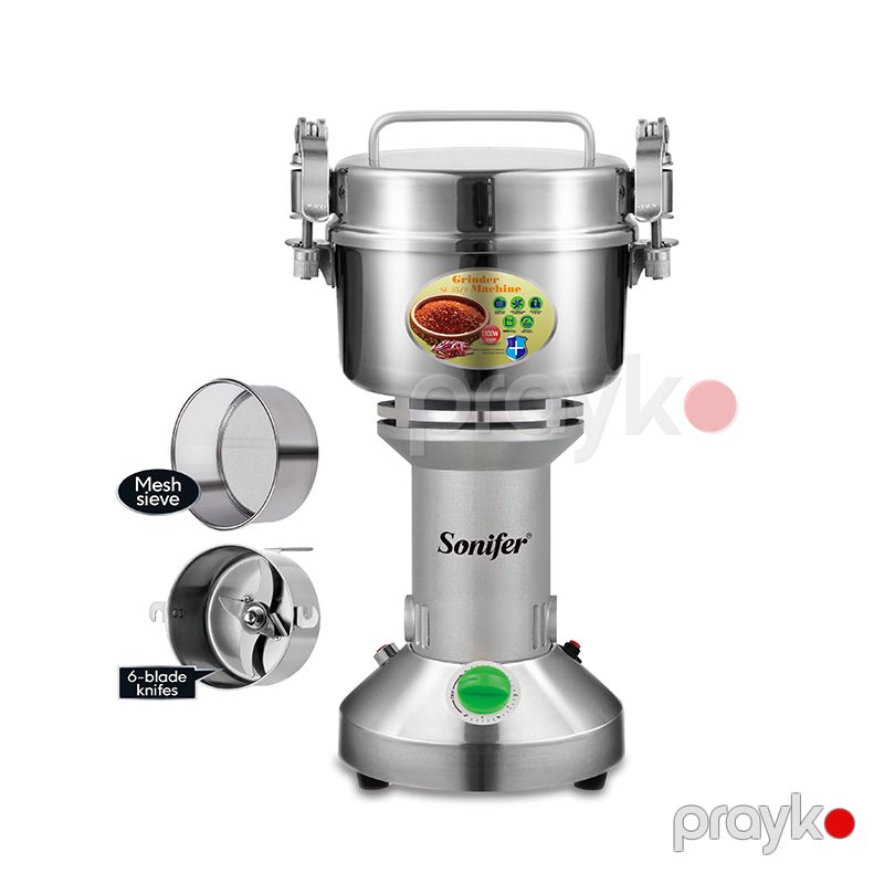 Sonifer SF-3578 Paslanmayan Polad Üyüdücü Qəhvə Ədviyyat Üyüdücü 1800W — Digər mətbəx texnikası, Bakı (2)