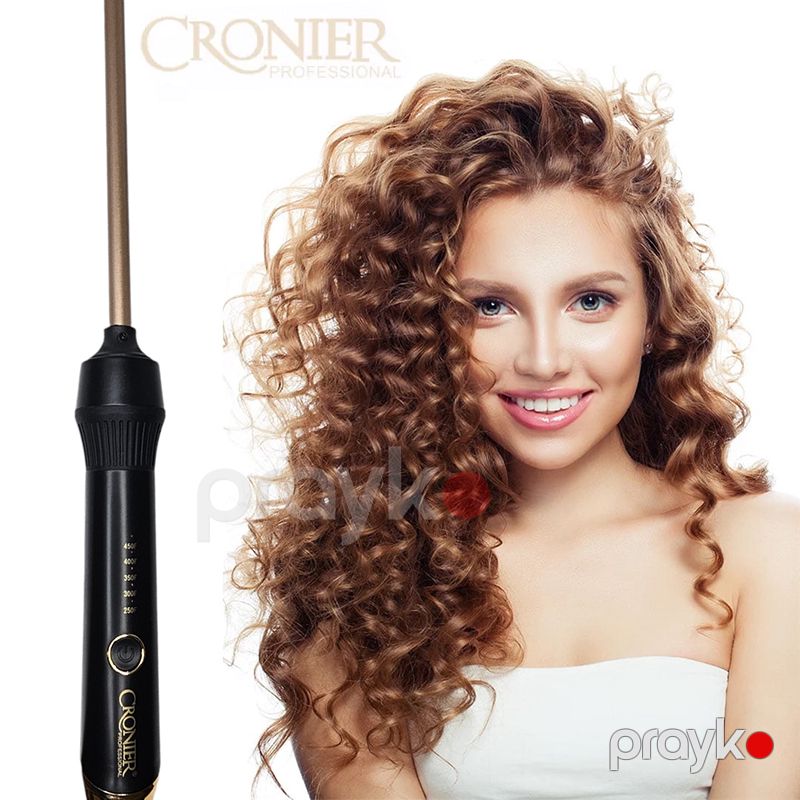 Cronier CR-2018 Saç Buruq Ütü Afro qıvrımlar üçün Cronier CR-2018 Nazik Saç Qıvrıcı — Fən, Bakı (3)