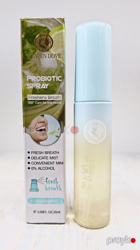 Ağız boşluğu təravətləndiricisi Heaven Dove Lemon Mint 20 ml — Bakı