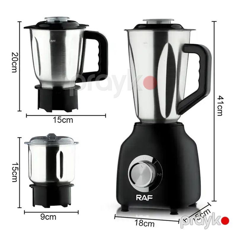 3-ü 1 Arada Yeni Stil Çoxfunksiyalı R.2843 Öyüdücü Blender Yüksək Güclü Qida Prosessoru Combo Elektrikli Şüşə Blender Dəsti 1.5L — Blenderlər, xırdalayanlar və mikserlər, Bakı (6)