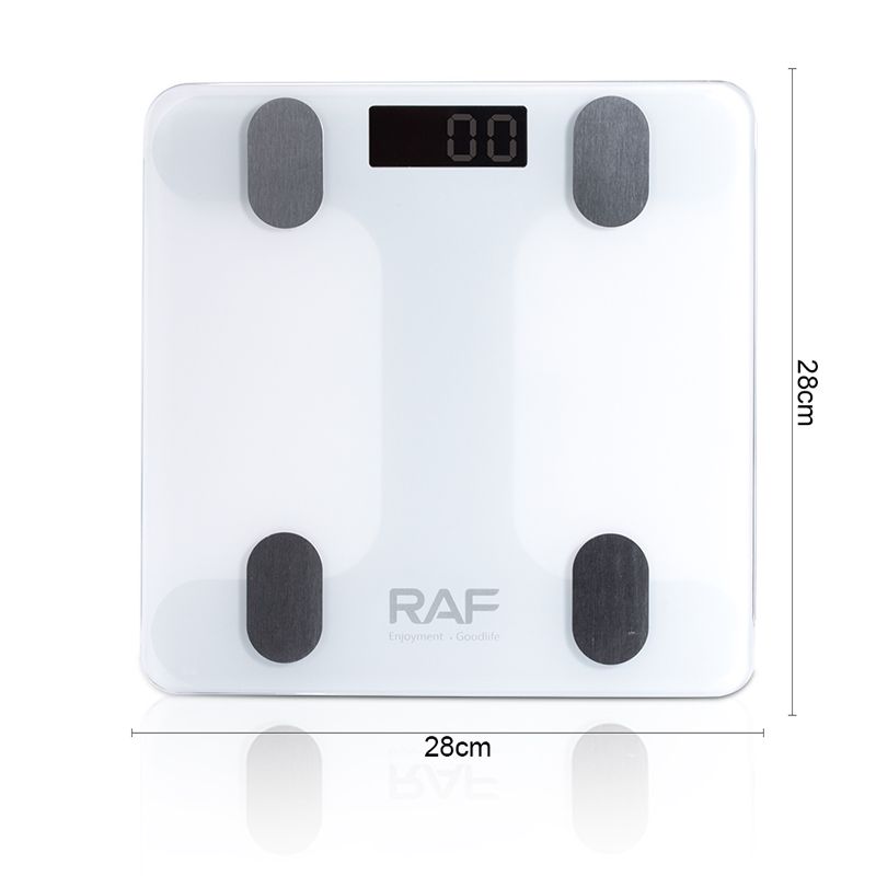 RAF R.10028 - Tərəzi, Elektron Döşəmə Tərəzisi, 180 kq Çəki, Temperli Şüşə Platforma — Tərəzi, Bakı (4)