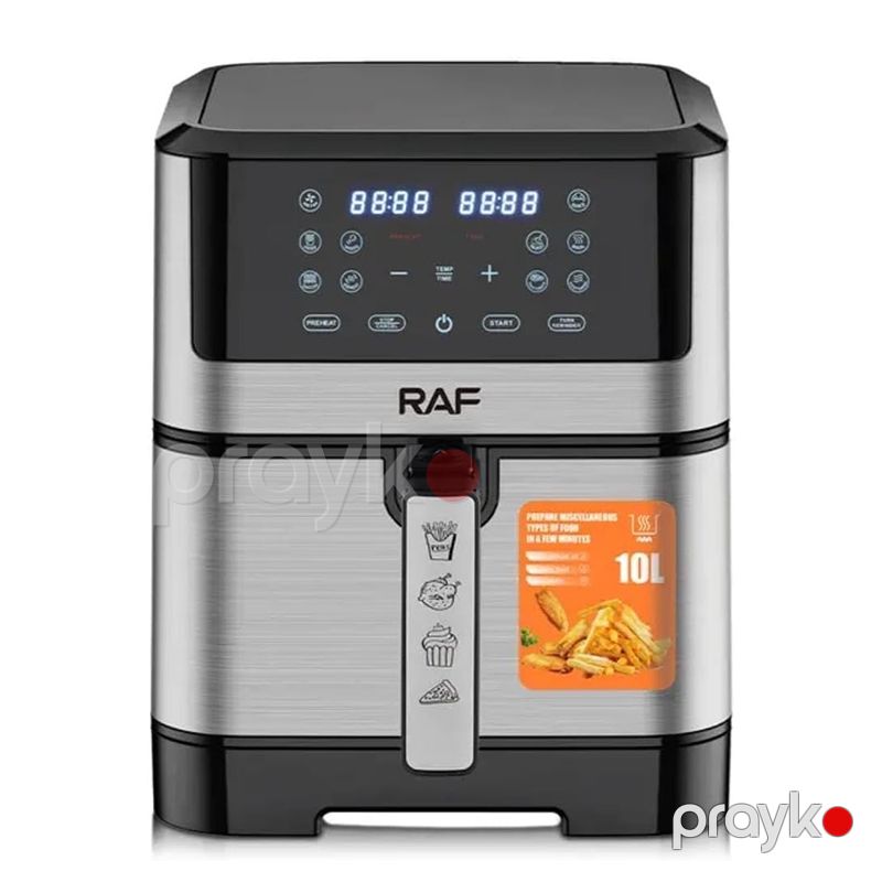 RAF R.5378 Çoxfunksiyalı Elektrikli Qızardıcı Hava Fritöz Airfryer 1800W 10L — Digər mətbəx texnikası, Bakı (5)