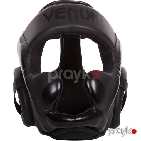 Original Venum Elite Boks Dəbilqəsi Baş Qoruyucu Kask Qara — Bakı