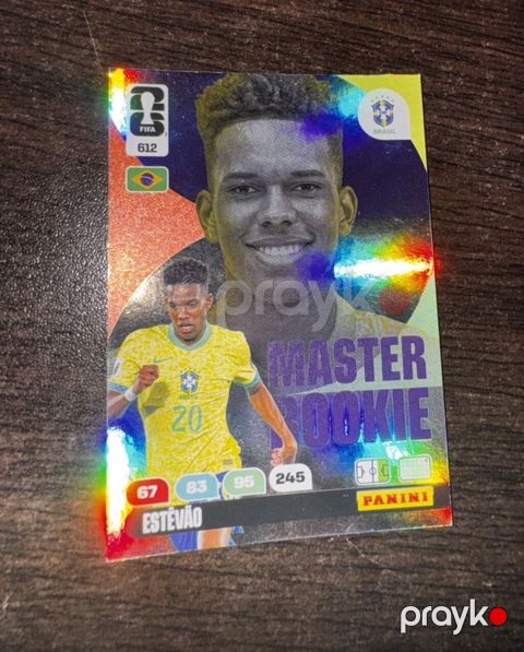 Panini futbol kolleksiya kartı – “Master Rookie” seriyası - Oyunçu — Bakı