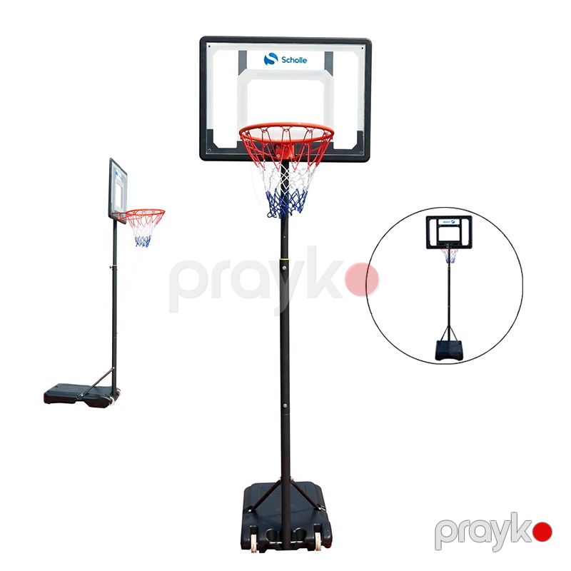 Basketbol Stendi Scholle S0182 Açıq Qapalı Hava İstifadəsi Üçün Uyğun Basketbol Stendi Konteynerli Basketbol Seti — İdman, hobi, istirahət, Bakı (6)