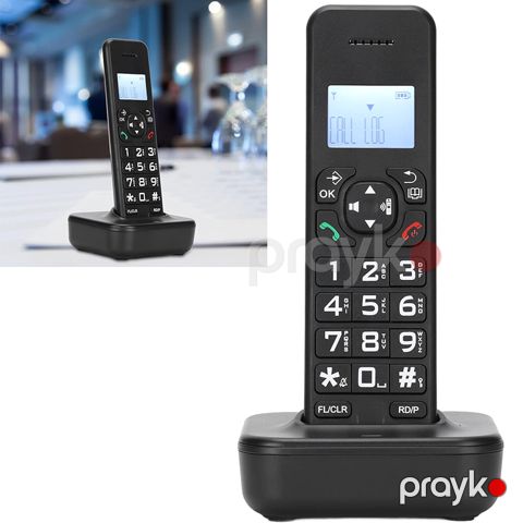 Panaphone Simsiz Ev Telefonu Çoxdilli LCD displey Zəng Ekranı Ev Ofis Masaüstü Üçün Portativ Telefon — Bakı