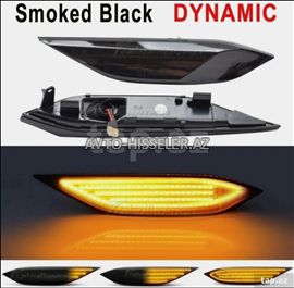 Porsche Cayenne led sağ və sol qabag bufer pavarotnikleri — Bakı