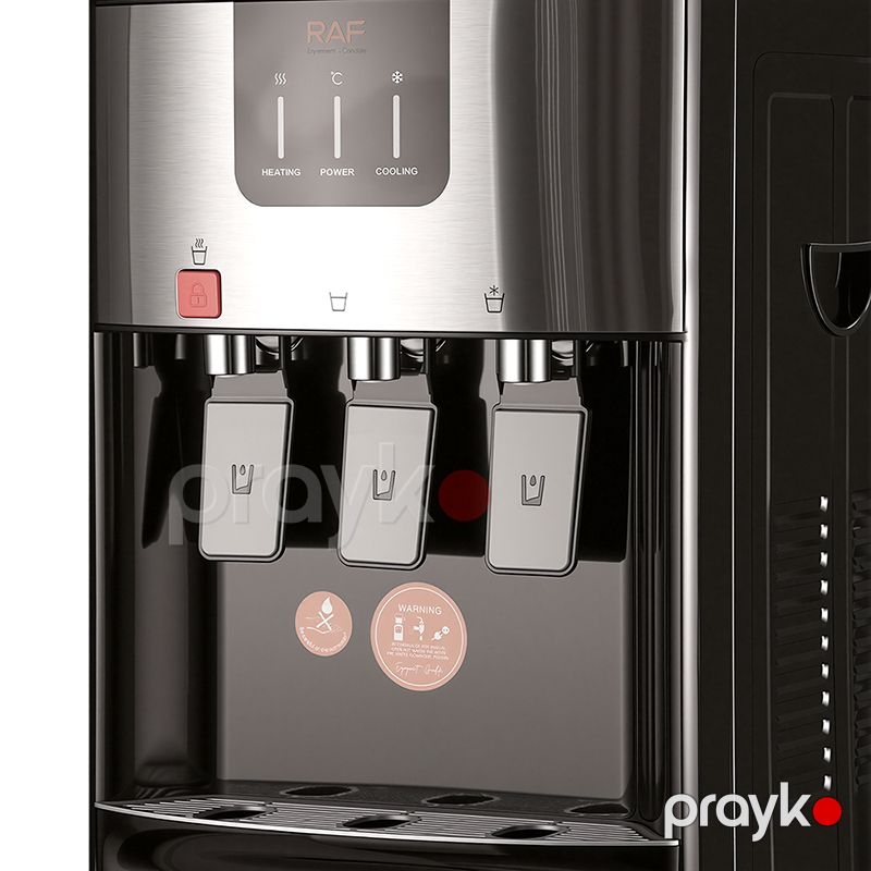RAF R.11005 Çoxsaylı Temperatur Parametrlərinə malik, Geniş Şkaflı, Enerjiyə Qənaətcil Quru Axma Qoruyuculu Su dispenseri — Ev texnikası, Bakı (2)
