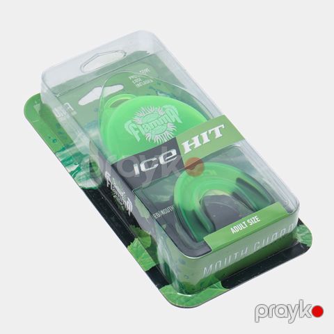 Boks Üçün Kapa ICE HİT Ağız Diş Qoruyucu Kapa MMA Boks Kapası Yaşıl Rengli Təktərəfli Kapa — Bakı