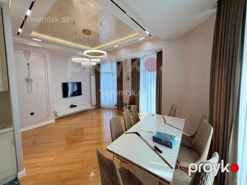 Kirayə 3 otaqlı Bina evi menzil (Yeni tikili), 130 m², Nəsimi rayonu — Mənzil, Bakı (2)