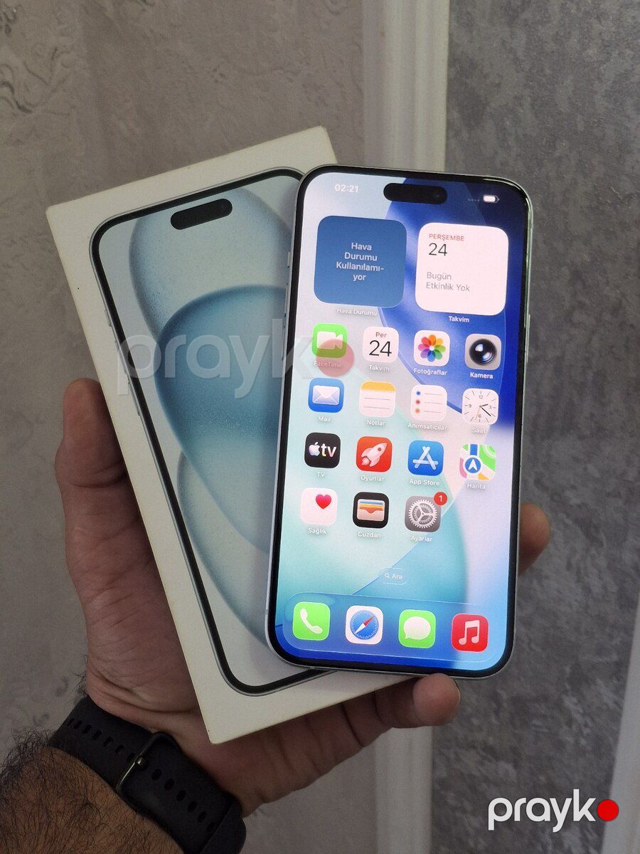 Apple iPhone 15 Plus Blue 128GB/6GB — Smartfonlar, Bakı (2)
