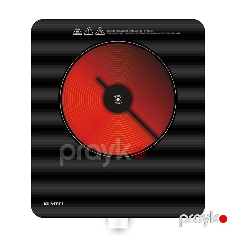 Kumtel HCA-2001 Elektrikli Qızdırıcı Led Displeyli Qızdırıcı Plitə — Plitələr, Bakı (2)