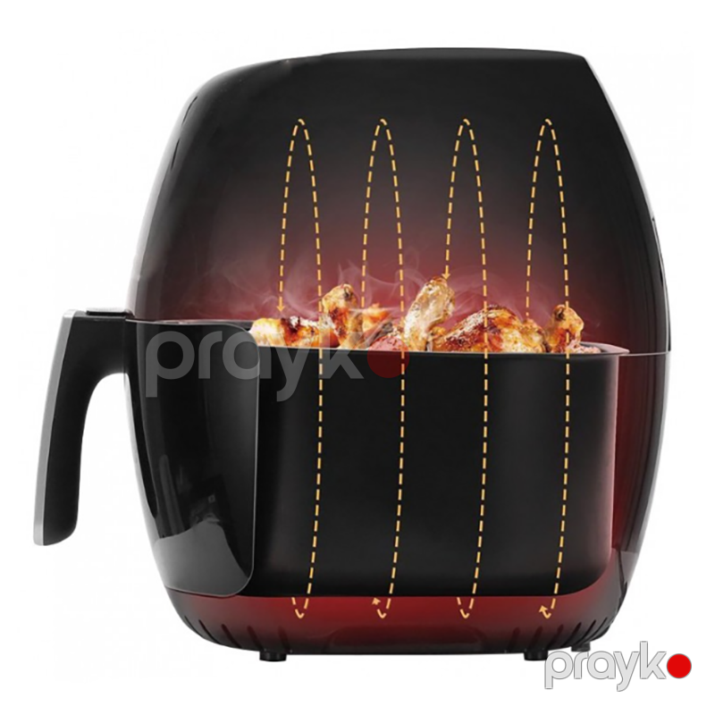 Sokany 5L Yapışmayan Çoxfunksiyalı Rəqəmsal Hava Fritözü Yağsız Bişirmə Özəllikli Sürətli Air Fryer SK-8018 — Digər mətbəx texnikası, Bakı (5)