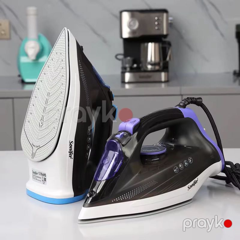 Sonifer SF-9083 Elektrikli Buxarlı Ütü Keramika Altlıqlı Buxarlı Ütü 2400W — Ev texnikası, Bakı (2)