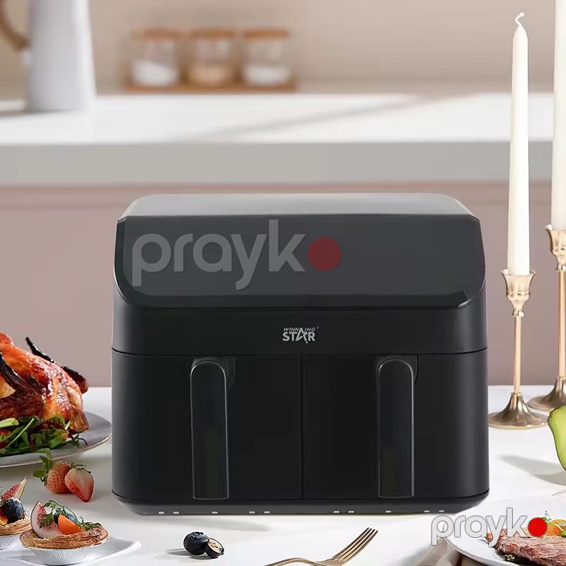 Winning Star ST-9692 Tutumlu Rəqəmsal Air Frey 1800W-2000W Elektrikli Ağıllı Hava Fritözü 10L Qızardıcı — Digər mətbəx texnikası, Bakı (5)