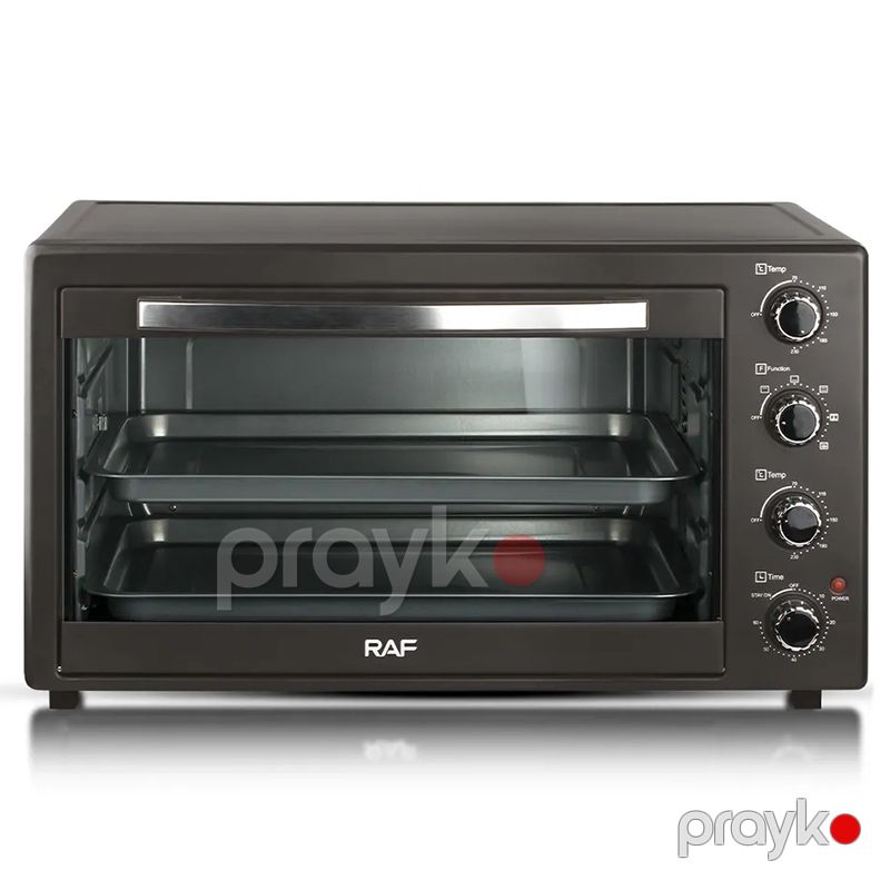 Elektrik Mətbəx Sobası Pizza, Tort, Çörək Üçün Çox Funksiyalı Peşəkar Soba Konveksiya Diskli 1600 Vt Gücündə Elektrikli Fırın — Soba və qrillər, Bakı (2)