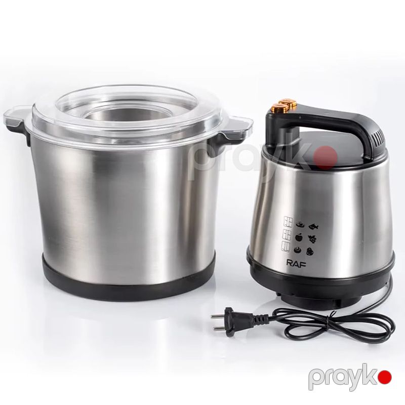 RAF R.7723 10 Litr Tutumlu Qida Prosessoru 1000v Paslanmayan Polad Doğrayıcı — Blenderlər, xırdalayanlar və mikserlər, Bakı (3)