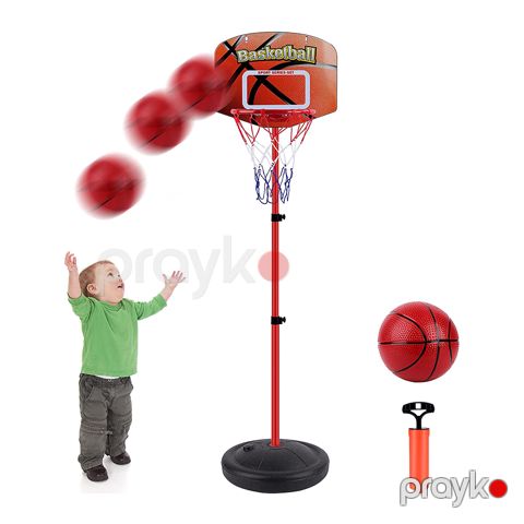 Uşaqlar üçün Yeni Tənzimənə Bilən Basketbol Səbəti Basket Dəsti — Bakı