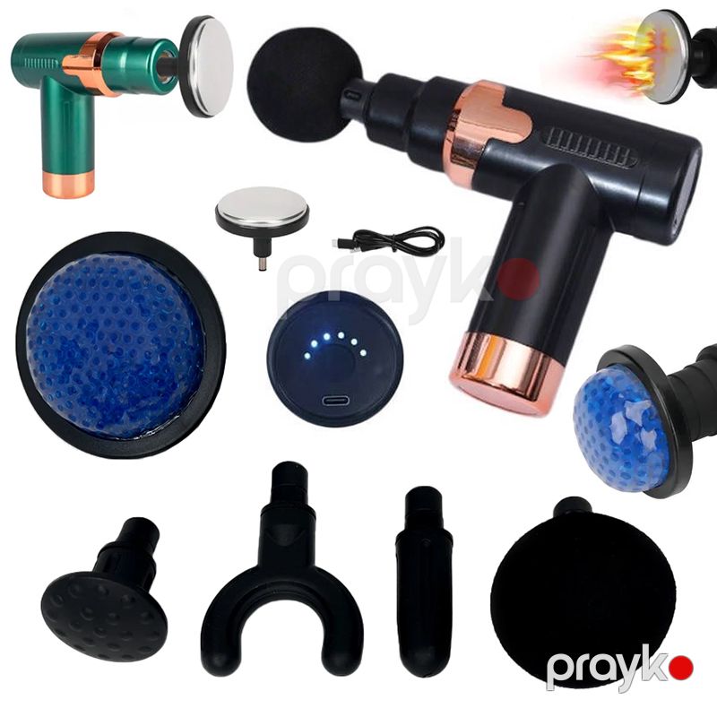 Massage gun Jy-760 Masaj Silahı İsti və Soyuq Müalicə üçün 6 Fərqli İntensivlik Səviyyəli Masaj Tapancası — Masaj aparatları, Bakı (4)