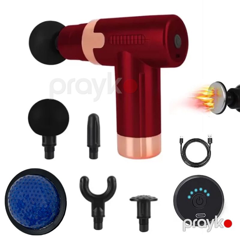 Massage gun Jy-760 Masaj Silahı İsti və Soyuq Müalicə üçün 6 Fərqli İntensivlik Səviyyəli Masaj Tapancası — Masaj aparatları, Bakı (3)