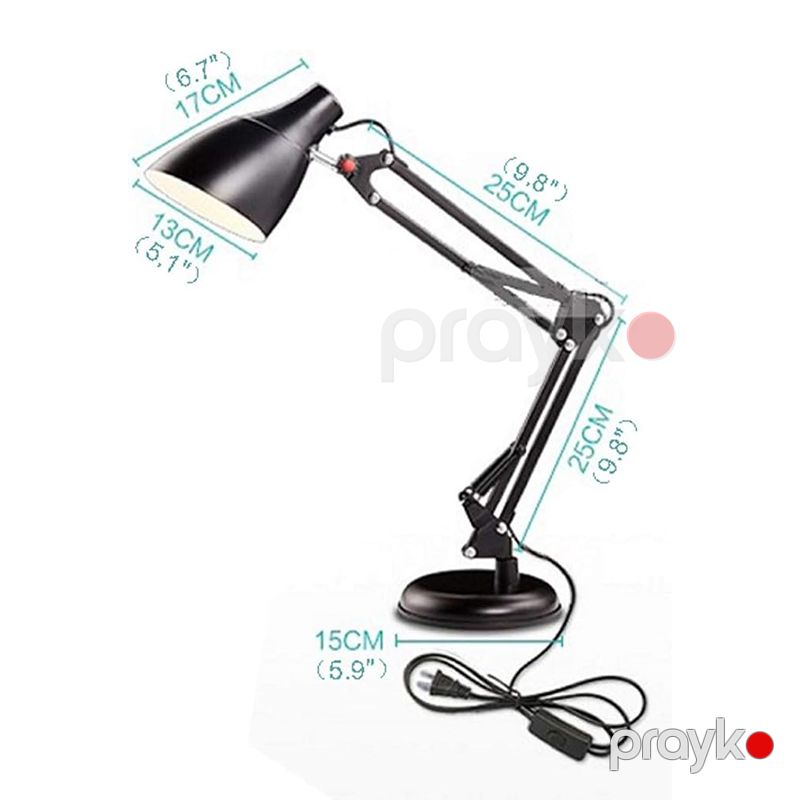 Stolüstü Lampa Yataq Otağı İş Otağı Üçün Tənzimlənən Masaüstü Lampa — Mallar, Bakı (4)