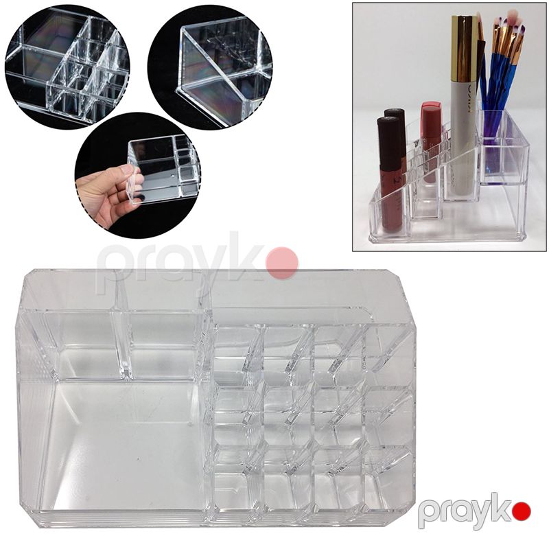 4 Bölməli Makiyaj Pomada Saxlama Saxlama Qabı Akrilik Kosmetik Organizing Kosmetika Vitrini Şəffaf Kasmetka Qabı — Gözəllik və səhiyyə, Bakı (6)
