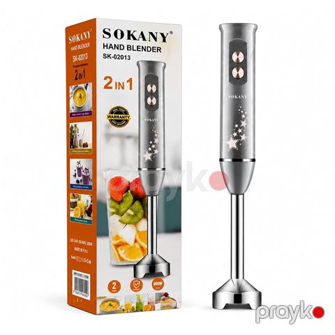 Sokany SK-02013 Əl Blenderi 2-si 1-də Əl Blenderi Sokany SK-02013 manual kitchen — Bakı