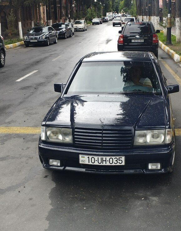Mercedes 190, 1989 il, 456000 km 10-UH-035 — Avtomobillər, Zaqatala (7)